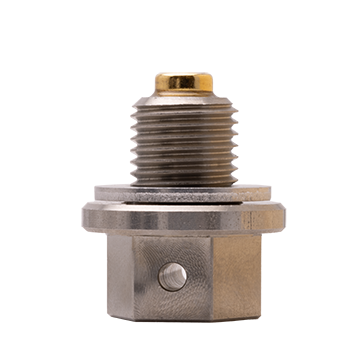 GoldPlug | M12x1.25 | AP03 | USA | Magnetic Drain Plug | Stainless | Fits all Toyota, Nissan, Lexus, Infiniti | SW03 Washer Included |