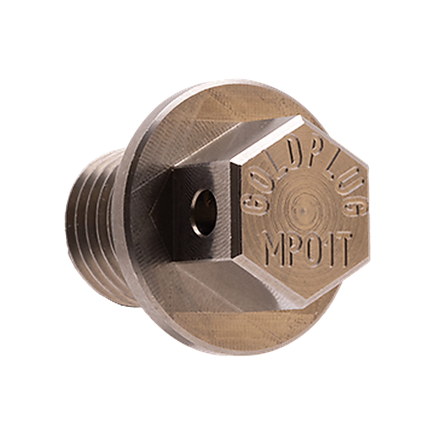 MP01T | GoldPlug | M12x1.5 | USA | Magnetic Drain Plug | Stainless | Fits All Honda Motorcycles | SW03 Washer Included |