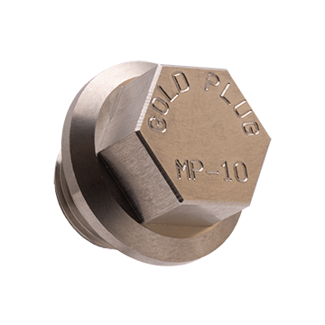 MP10 | GoldPlug | M18x1.5 | USA | Magnetic Drain Plug | Stainless
