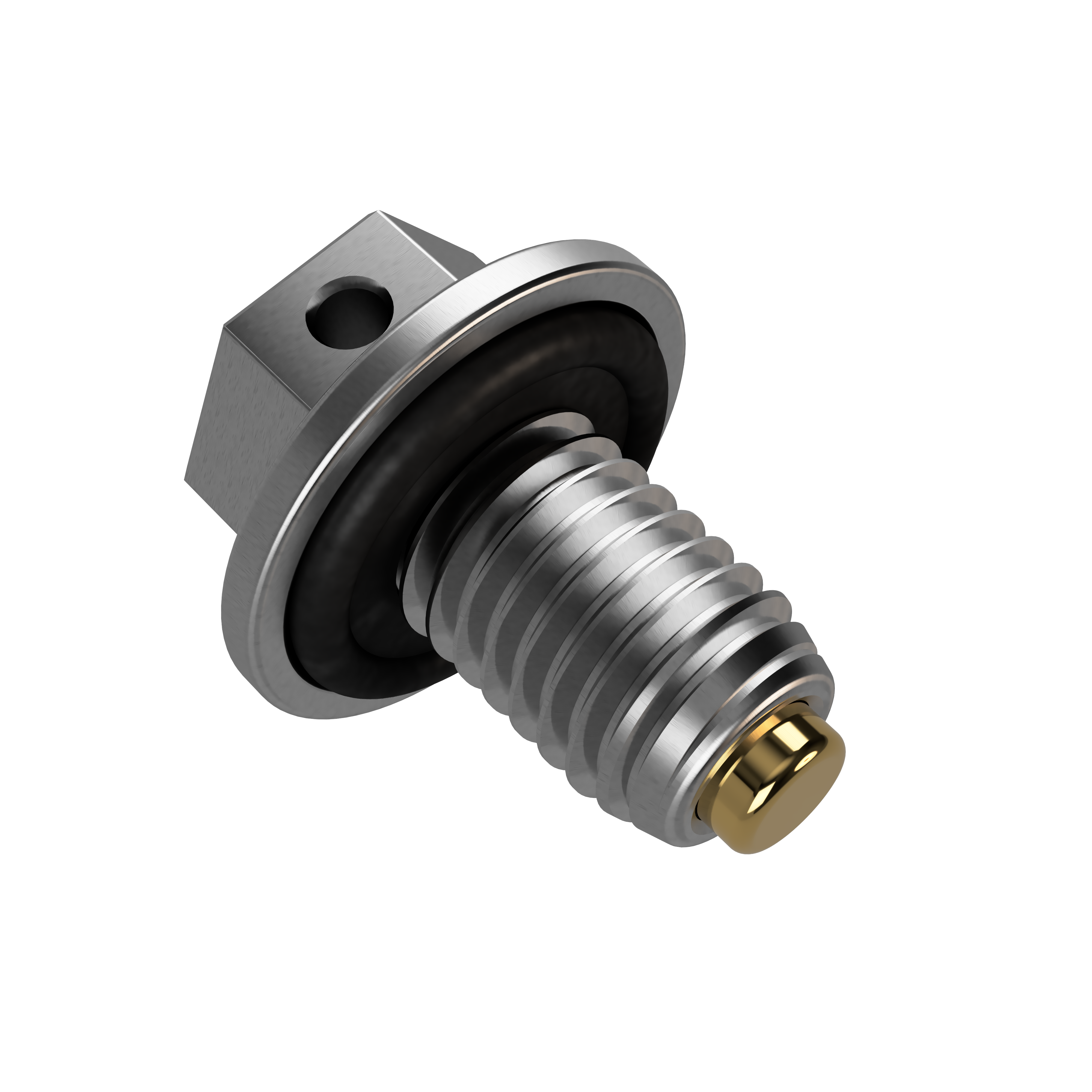 GP13 | GoldPlug | M12x1.75 | USA | Magnetic Drain Plug | Stainless | GoldPlug | Made in USA | Stainless Magnetic Drain Plug | Fits all Chevy/GMC 2020-2026, Fits All Ford Cars/SUVs EXCEPT 3.0l and 2.7l V6 | Includes OR05 O-Ring |