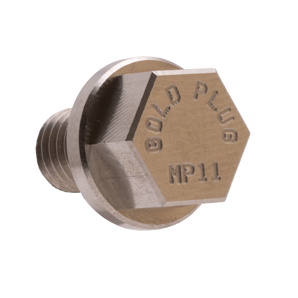 MP11 M8x1.25 GoldPlug Motorcycle Magnetic Drain Plug