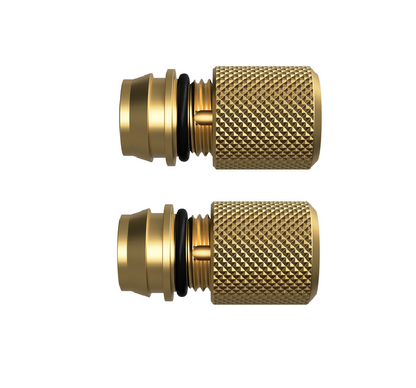 Pops-A-Vent | 2-pack | MADE IN USA |Gas Can Vent Cap Replacement | Gold Anodized Aircraft Grade Aluminum | Lifetime Protection | Pops-A-Vent |