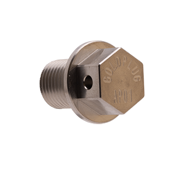 GoldPlug | ½”-20 | AP01 | USA | Magnetic Drain Plug | Stainless | Fits all US Made Vehicles 1990 and Older | SW01 Washer Included |