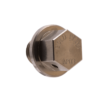 AP03 M12x1.25 GoldPlug Magnetic Drain Plug