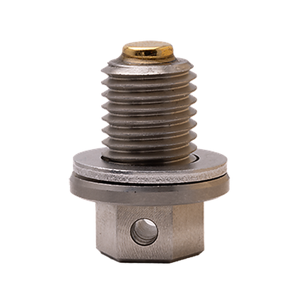 MP01T | GoldPlug | M12x1.5 | USA | Magnetic Drain Plug | Stainless | Fits All Honda Motorcycles | SW03 Washer Included |