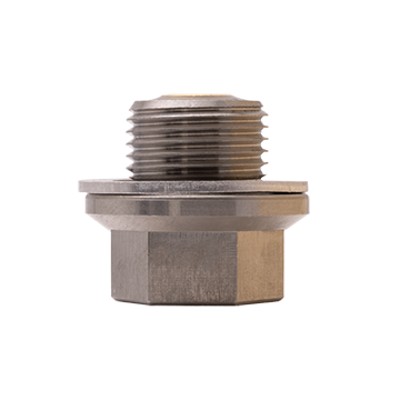 GoldPlug | M18x1.5 | MP10 | USA | Magnetic Drain Plug | Stainless | Fits all RAM Cummins 2005-2025 | SW05 Washer Included |