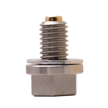 MP11 M8x1.25 GoldPlug Motorcycle Magnetic Drain Plug